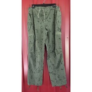 Military‎ Pants Desert Night Camo Cargo Drawstring Vintage Gulf Small